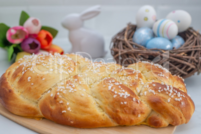 Brioche Striezel zu Ostern