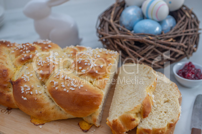 Brioche Striezel zu Ostern