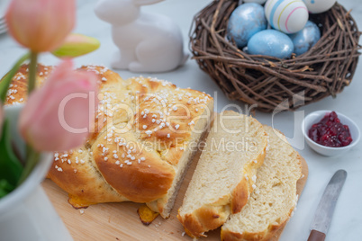 Brioche Striezel zu Ostern