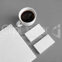 Blank stationery template