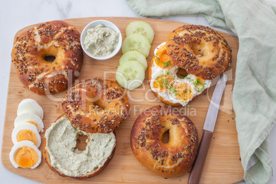 Vollkorn Bagels