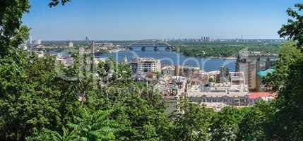 Top view of Kiev, Ukraine