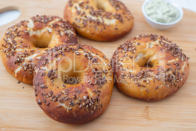 Vollkorn Bagels