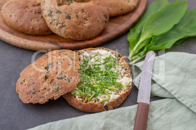 Bärlauch Brötchen