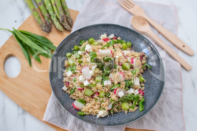 Couscous Salat mit Gemüse