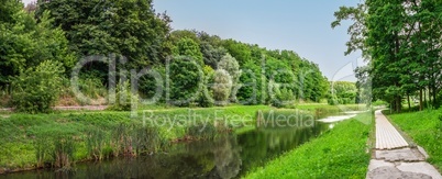 Feofaniia Park in Kyiv, Ukraine