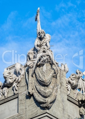 House with Chimaeras in Kyiv, Ukraine