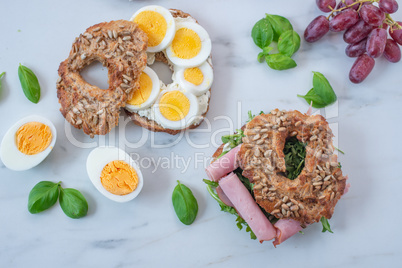 Vollkorn Bagels