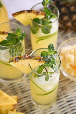 Cocktail Pineapple mojito