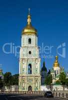 St. Sophia Cathedral on St. Sophia Square in Kyiv, Ukraine