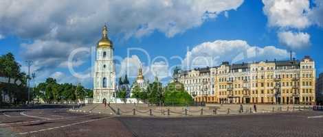 St. Sophia Square in Kyiv, Ukraine