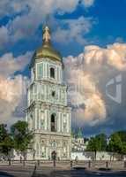 St. Sophia Cathedral on St. Sophia Square in Kyiv, Ukraine