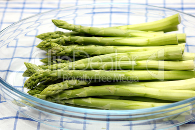 Grüner Spargel, green asparagus