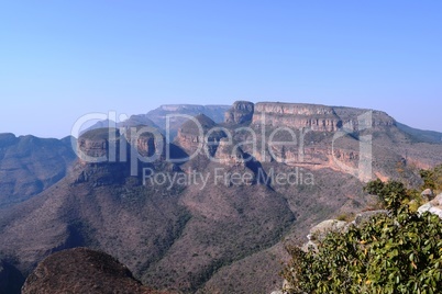 Breathtaking view of one of the deepest canyons on Earth, Blyde River Canyon