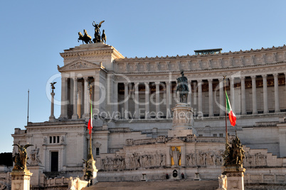 View of the Altar of the Fatherland, Rome, Italy