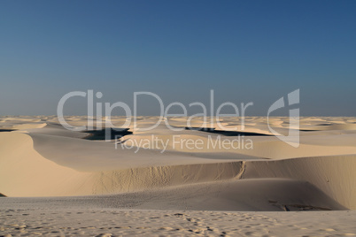 The dunes of the Lencois Maranhenses National Park.