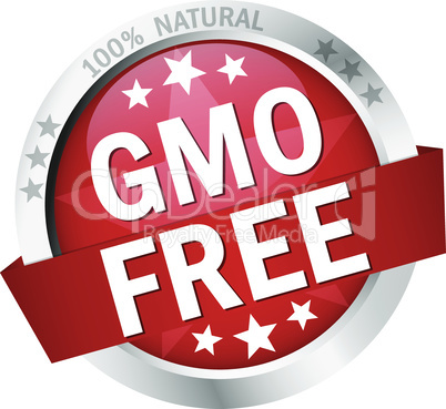 Button with Banner gmo free
