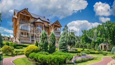 Honka in the Mezhyhirya Residence, Kyiv, Ukraine