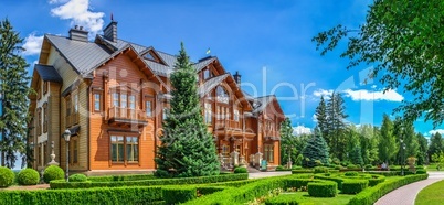 Honka in the Mezhyhirya Residence, Kyiv, Ukraine