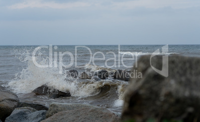 Baltic sea coast near the german village Steinbeck