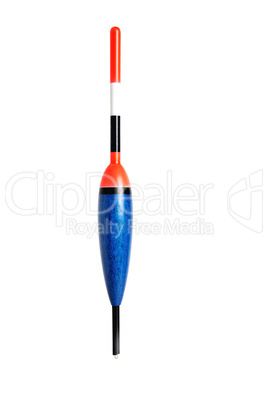 fishing float on a white background close-up isolate