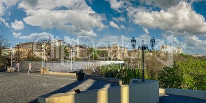 Square of old Odessa in Ukraine