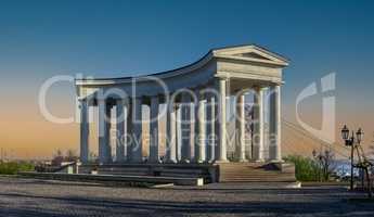 Vorontsov Colonnade in Odessa, Ukraine