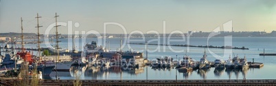 Practical harbor in Odessa, Ukraine