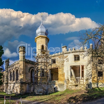 Abandoned Kuris manor in Ukraine