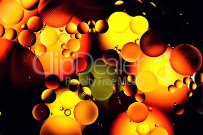 background, multicolored balls, blur, texture,