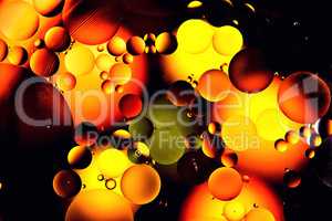 background, multicolored balls, blur, texture,