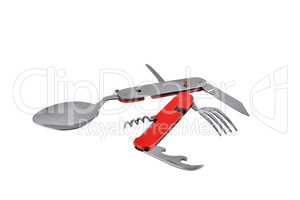 multifunctional set, utility knife with travel and tourism tool