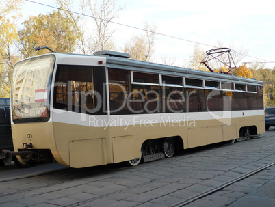 tramway on street