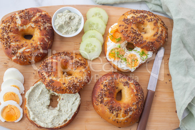 Vollkorn Bagels