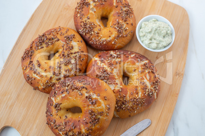 Vollkorn Bagels