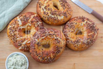 Vollkorn Bagels