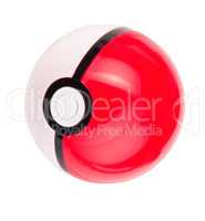 plastic game toy ball isolated