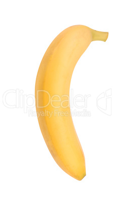 Yellow Banana Isolated