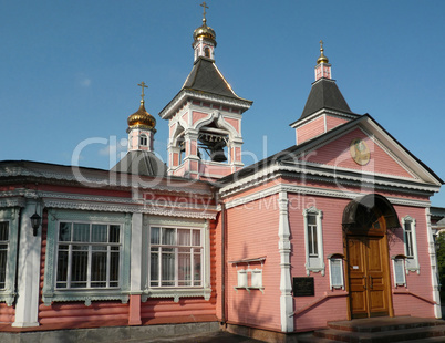 old wood temple bogorodskiy