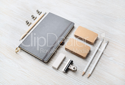 Blank stationery set