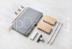 Blank stationery set