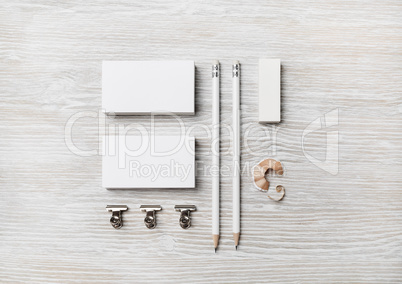 Blank stationery set