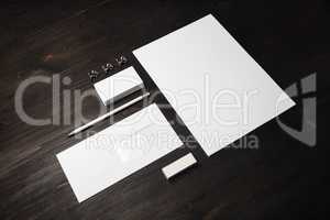 Blank stationery set