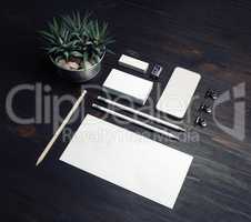 Blank corporate stationery