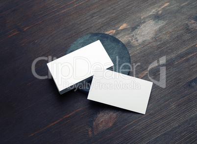 Photo of business cards