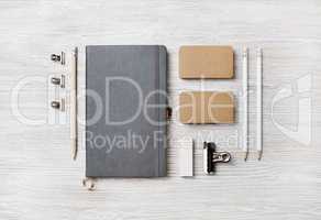 Blank corporate stationery