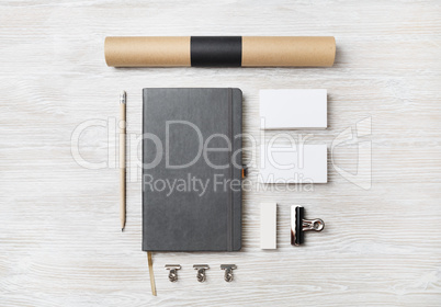 Photo of blank stationery