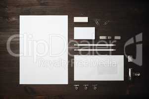 Blank branding identity