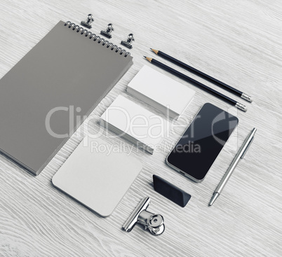 Photo of blank stationery