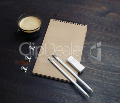 Blank stationery set